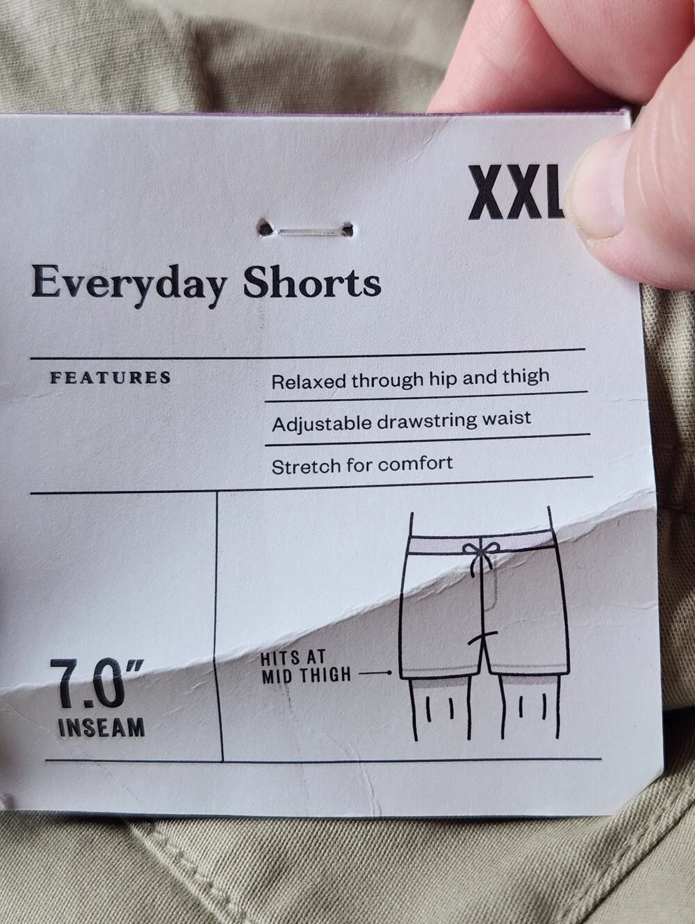 Men's Everyday Khaki Shorts 7